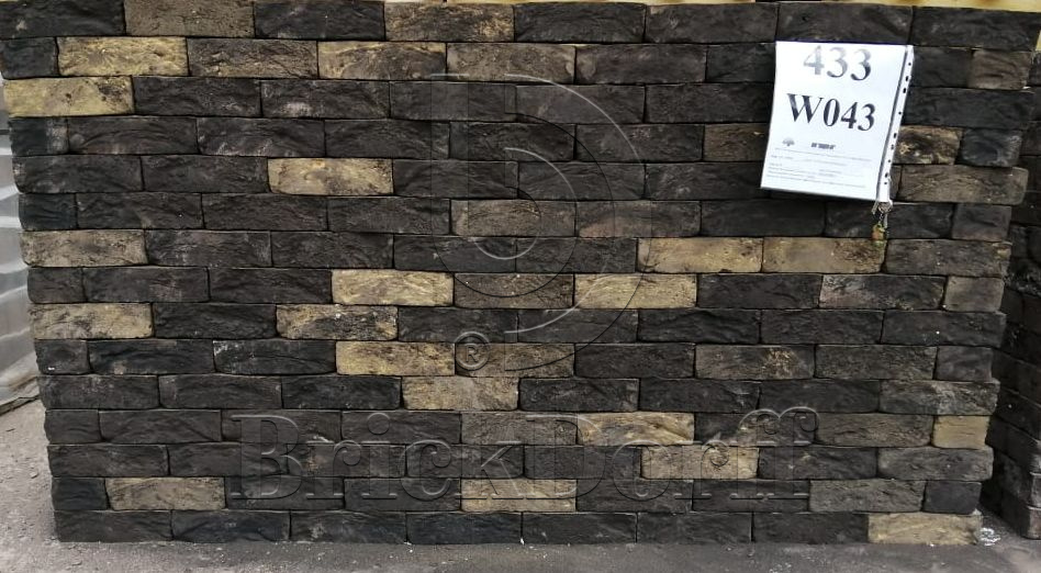 Донские Зори Черная Слобода w043 215*102*65 мм, Кирпич ручной формовки полнотелый, облицовочный