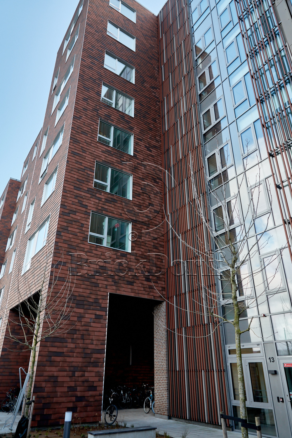 Tempio Rustikotta TONED FLAMED 200x400x14мм Дранка керамическая плитка для навесного вент Фасада и Кровли