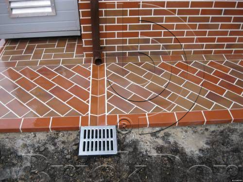 Клинкерная Плитка напольная противоскользящая EURAMIC CLASSIC 345 naturrot bunt 240*115*10 мм