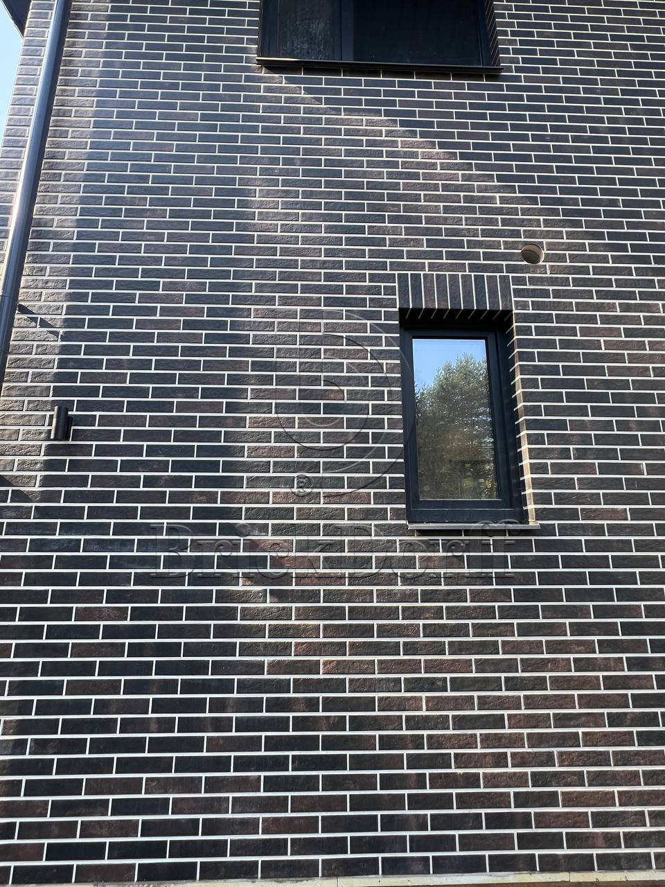 SCANDIANO BROWN 245X66х7,4 мм Клинкерная фасадная плитка под кирпич облицовочная коричневая