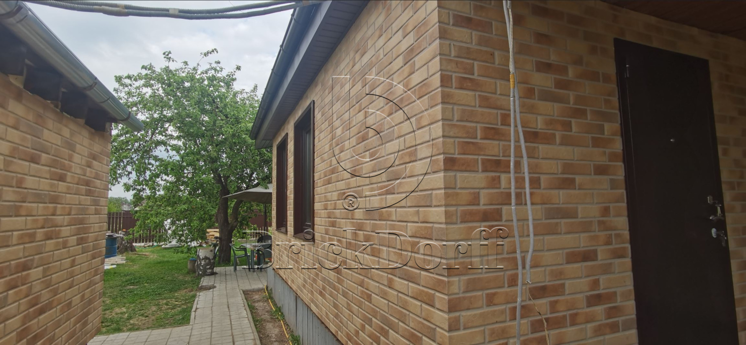 Retro Brick Masala фасадная термопанель из пенополиуретана ППУ 65 мм