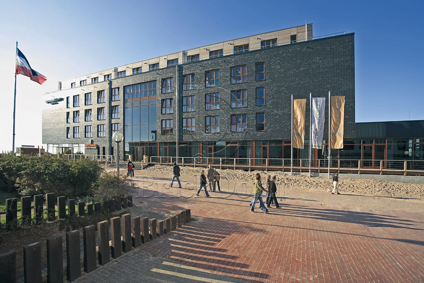 Кирпич облицовочный Клинкерный ABC 954 Hamburg schwarz-blau-bunt glatt 55NF 240*71*55 мм