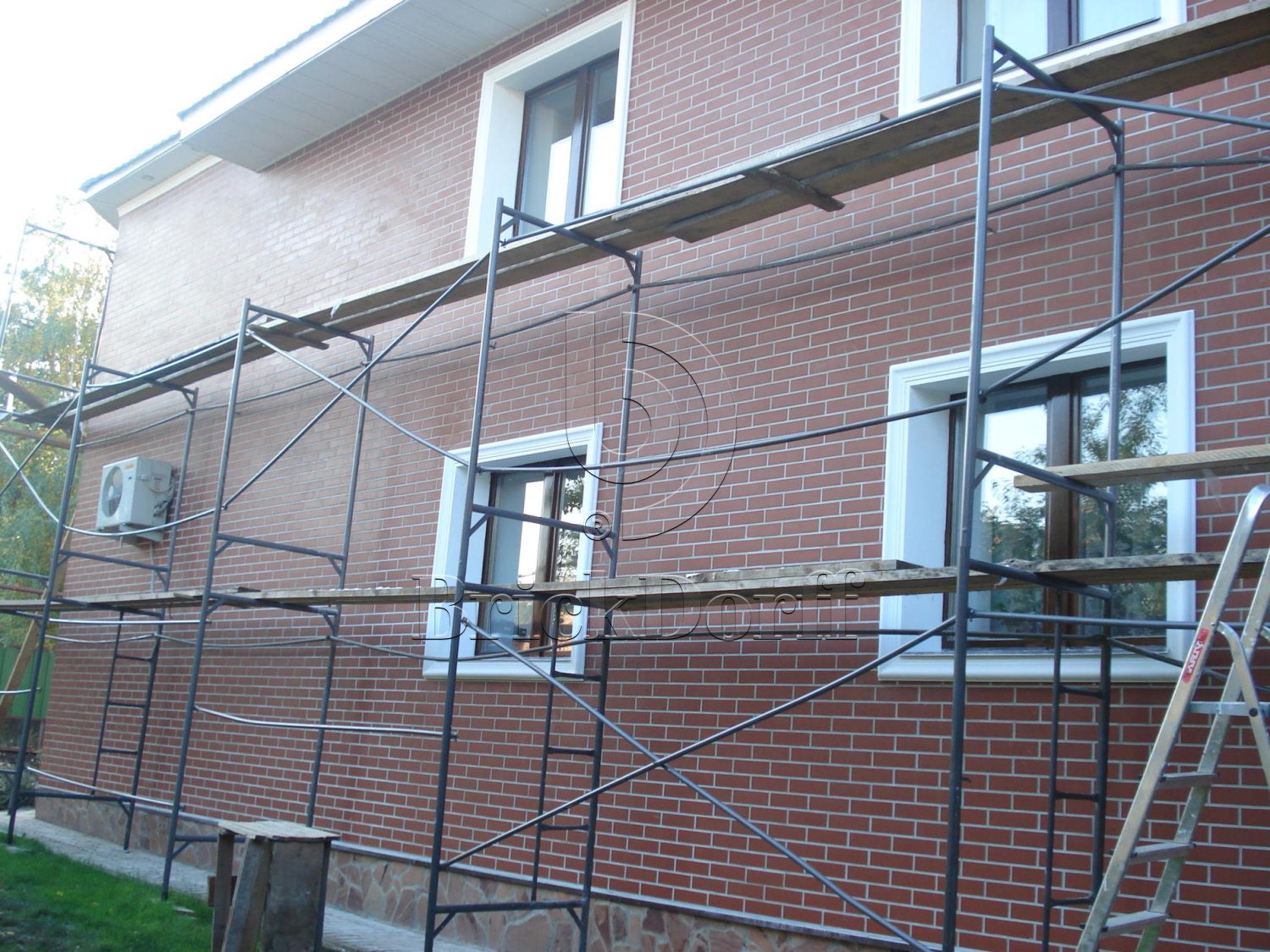 NATURAL ROSA 245X66х7,4 мм Клинкерная фасадная плитка под кирпич облицовочная терракотовая