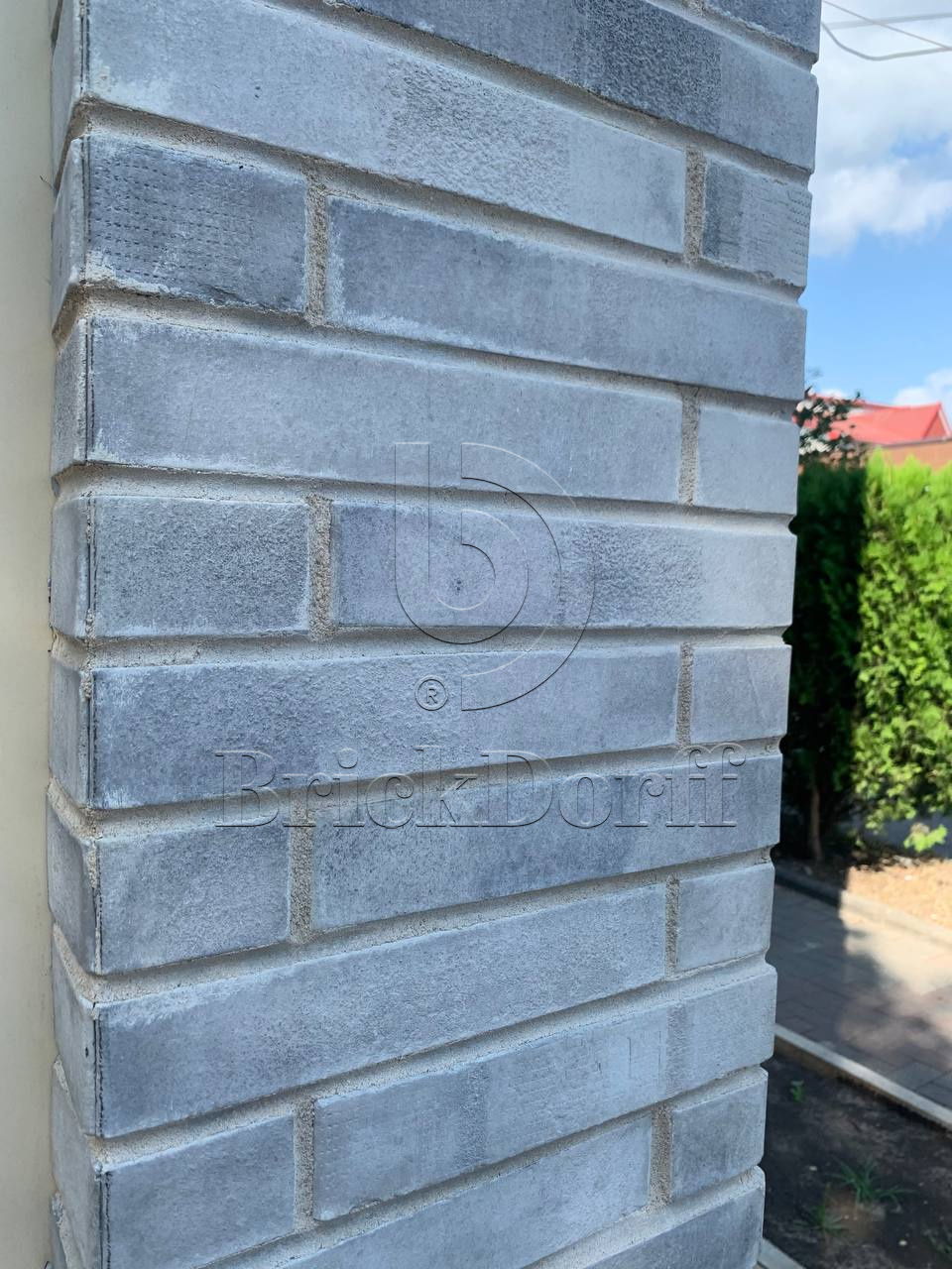 Фасадная ригельная плитка под клинкер Life Brick Римхен 482, 284*51*15 мм