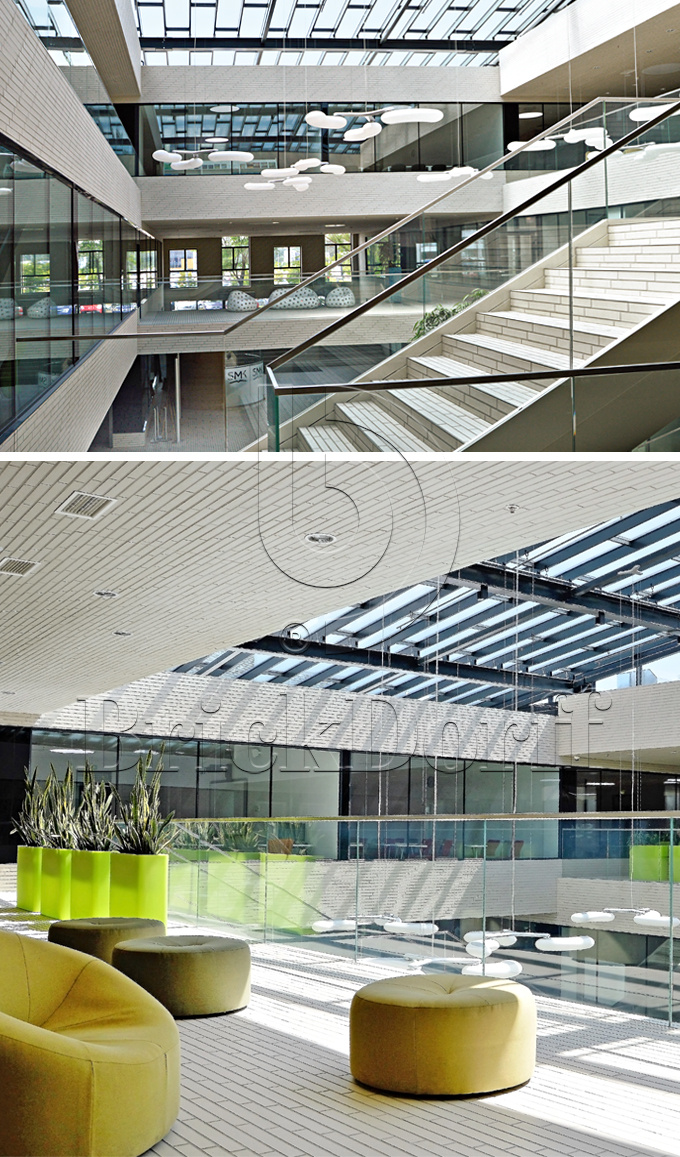 Weiss 300 белая, 240*71*10 мм, Глазурованная клинкерная фасадная плитка под кирпич ABC