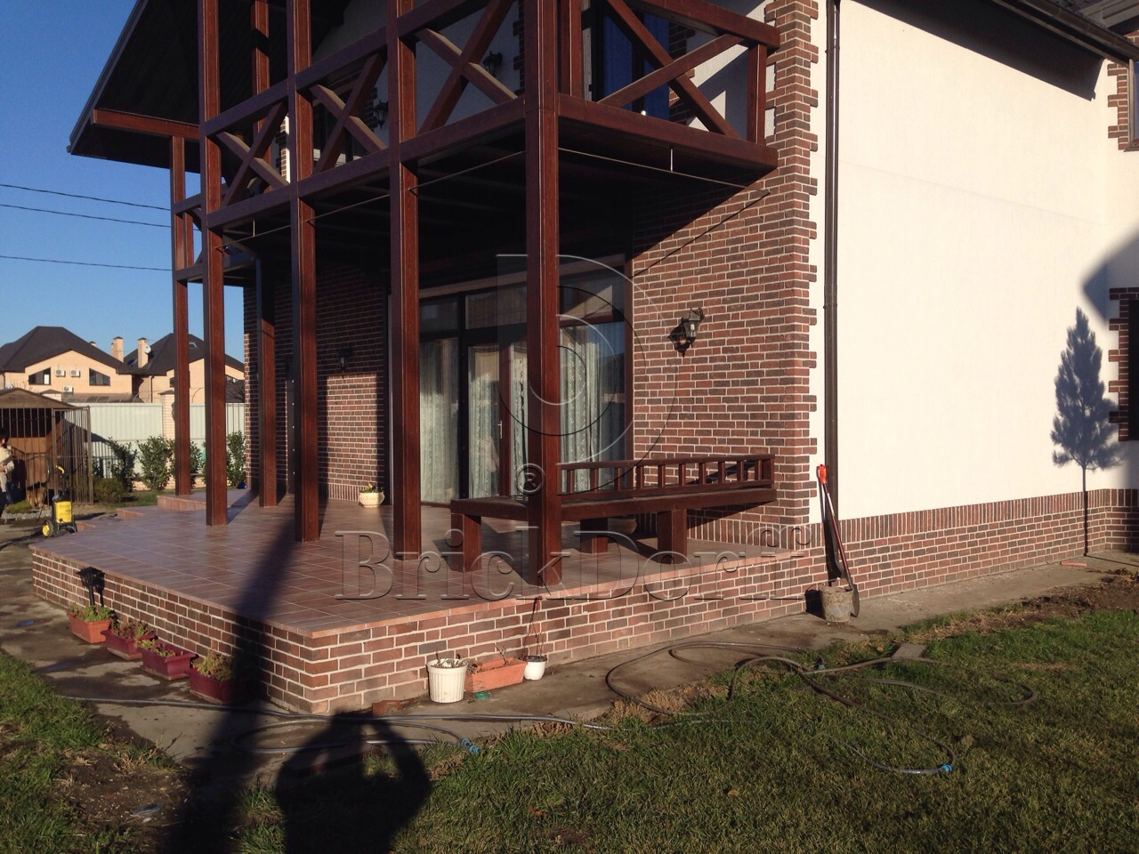 Клинкерная Ступень лофт противоскользящая плитка Stroeher KERAPLATTE AERA X 755 camaro 294*340*35*11 мм