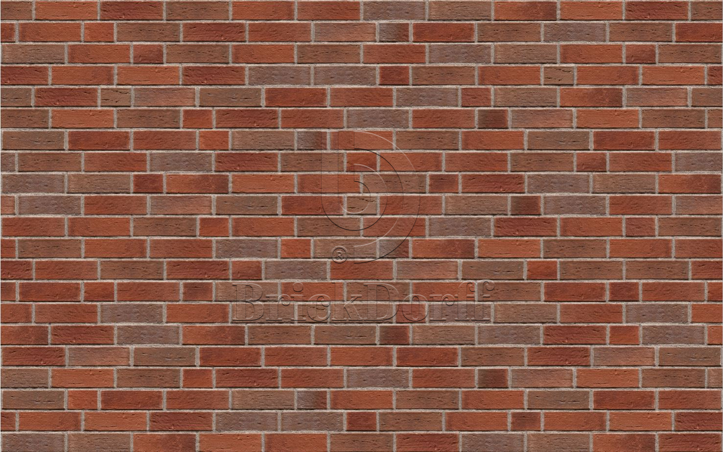 Кирпич облицовочный Клинкерный ABC 5558 Gravenhorster rot-bunt wasserstrich NF 240*115*71 мм