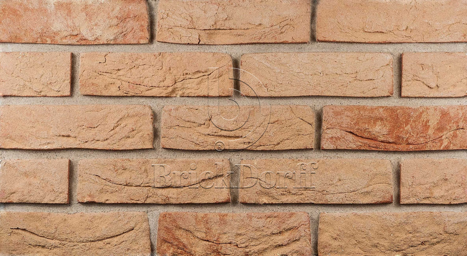 Донские Зори Рождествено w010 215*102*65 мм, Полнотелый кирпич ручной формовки облицовочный для печей