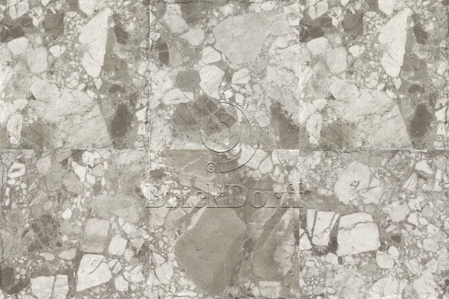 Тротуарная плитка уличная, противоскользящая Ceppo Apuano Pearl lastra 20мм, 600х600х20 мм