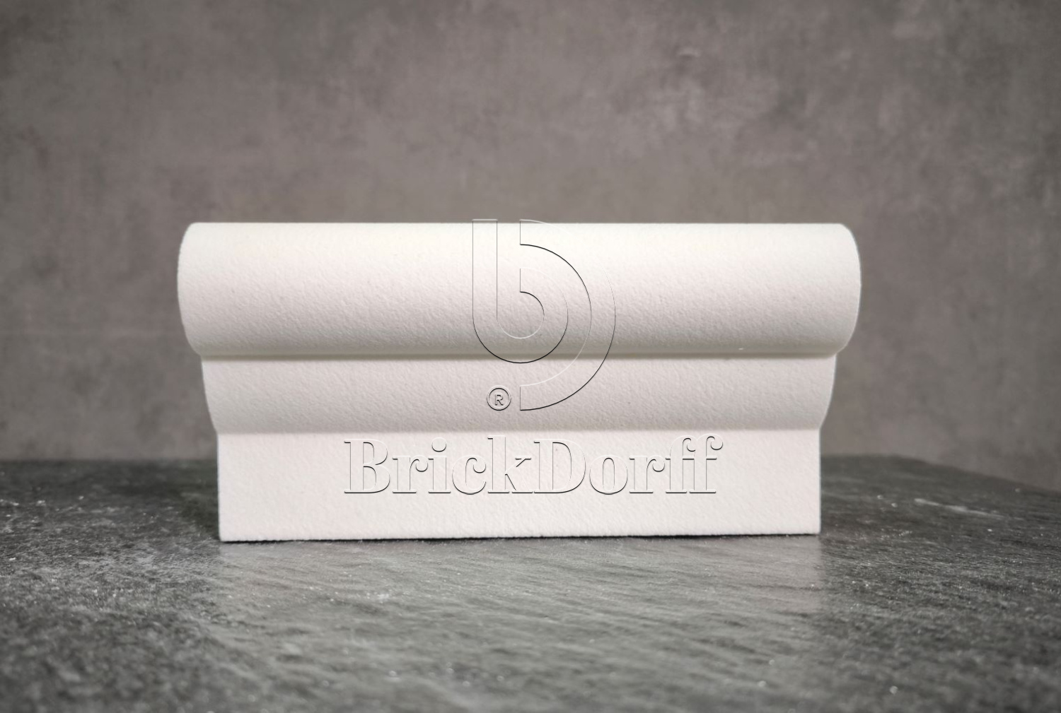 Молдинг для фасада - лепнина, декор из пенополистирола МВ-100/5 (МС-110) 100*50*2000 мм