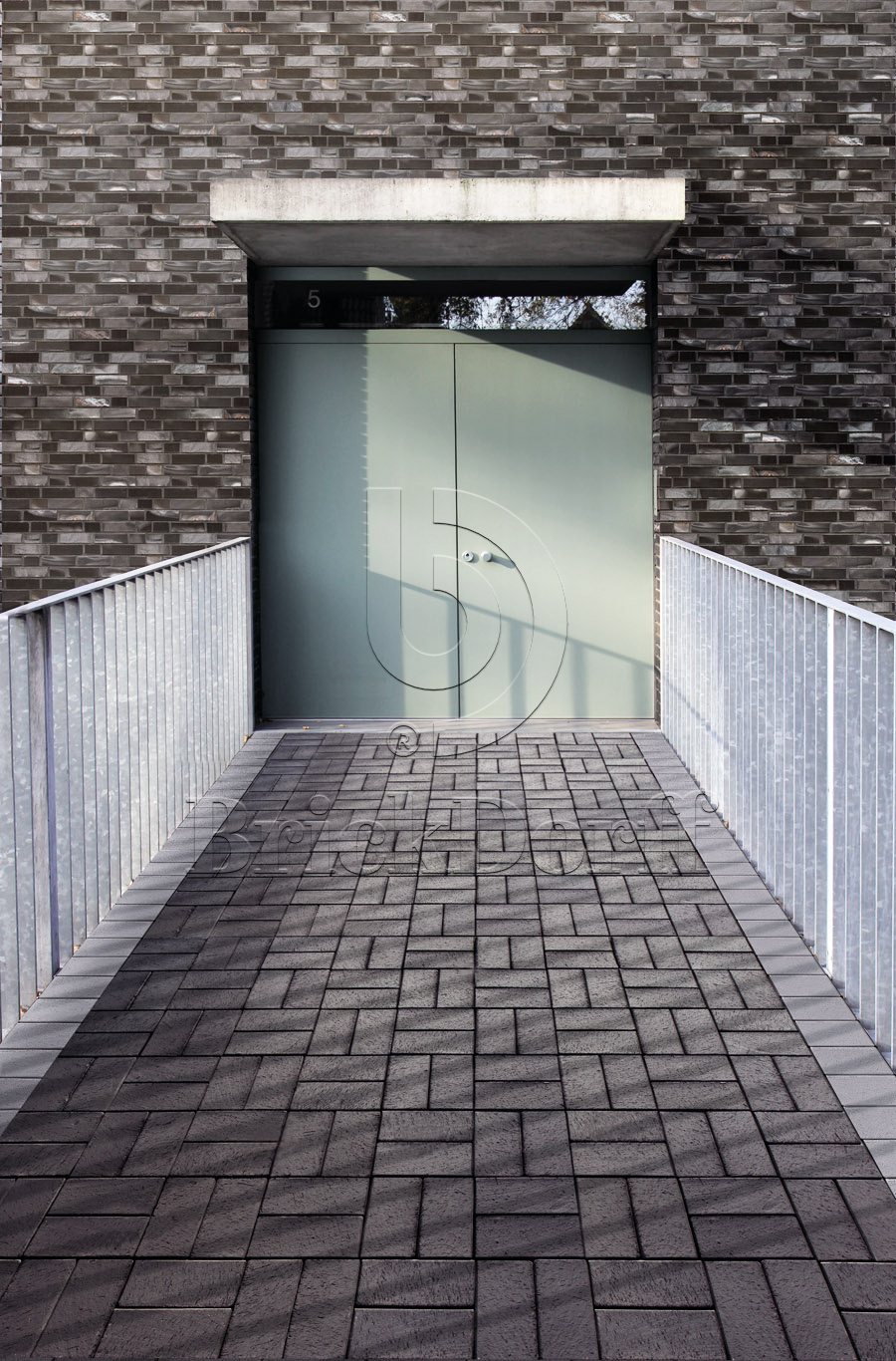 Тротуарная плитка / брусчатка Клинкерная ABC Schieferschwarz (Счиеферсчварз), 200*100*45 мм