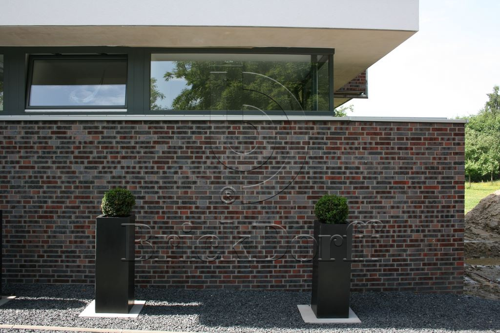 Кирпич облицовочный Клинкерный ABC 1876 Wittenburg Kohlebrand mit Sinterschmolz Wasserstrich 55NF 240*71*55 мм