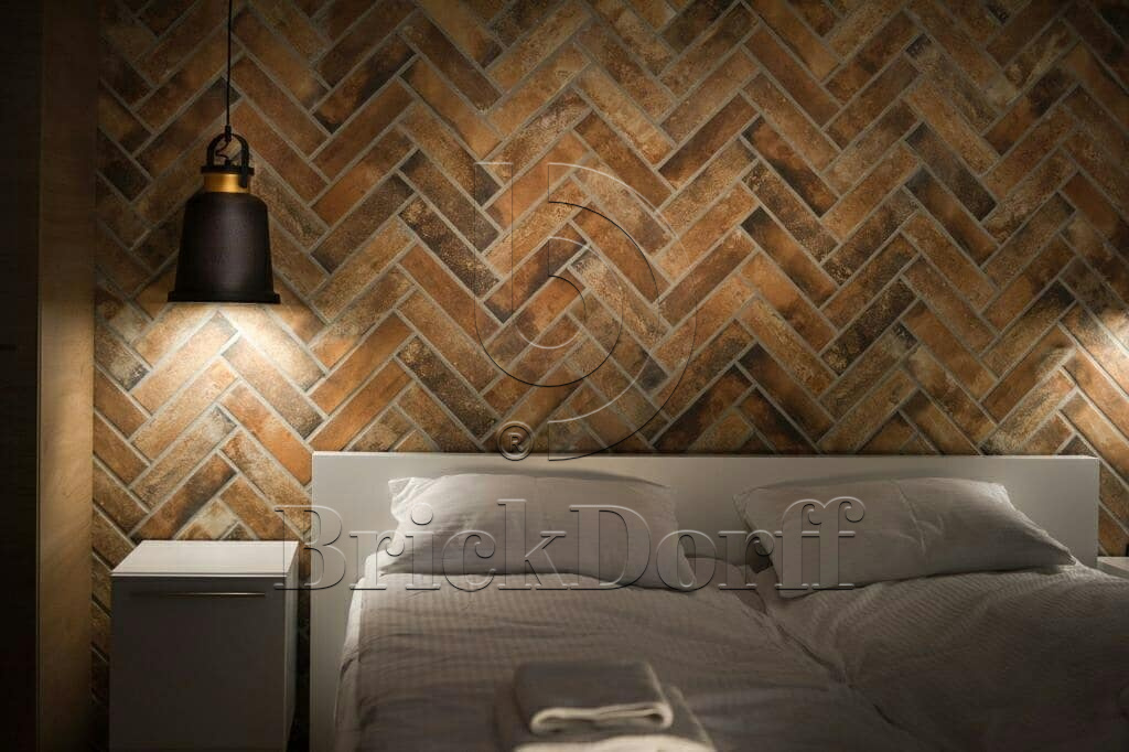 Фасадная и Интерьерная клинкерная плитка под кирпич Cerrad Piatto Terra 300*74*9 мм