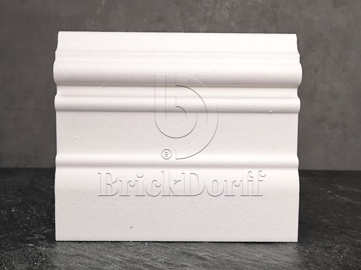 МОЛДИНГ цокольный для Фасада и Интерьера - лепнина, декор из пенополистирола ЦВ-170/1 170*30*2000 мм