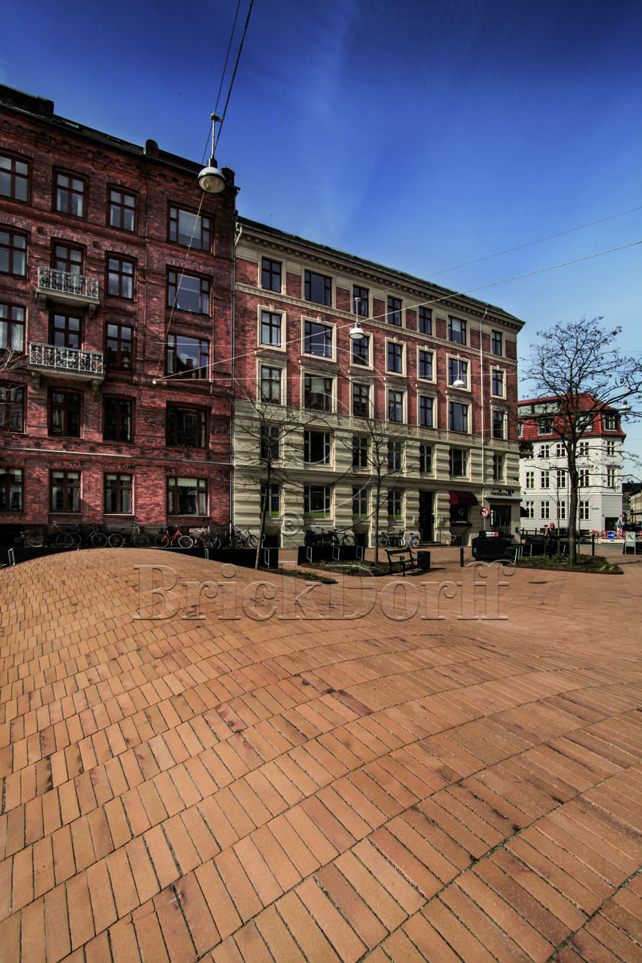 Тротуарная плитка / брусчатка Клинкерная ABC Kopenhagen gelb-Kohlebrand (Копенхаген гелб-Кохлебранд), ригельный 292*71*71 мм