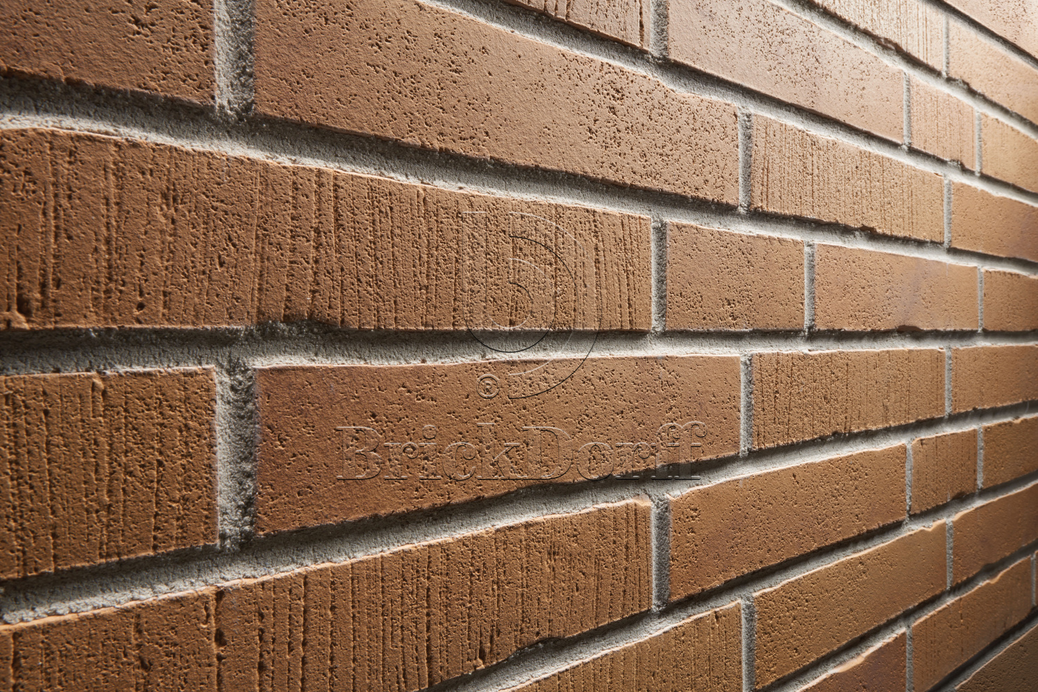 Клинкерная фасадная плитка облицовочная под кирпич Stroeher (Штроер) Handstrich 390 champagnersalz шероховатая, 240*52*14 мм