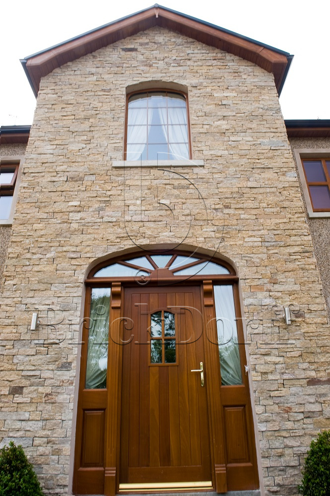 Камень грубый кварцит серо-бежевый 550*200*20\40 мм, натуральный камень для фасада и интерьера BD