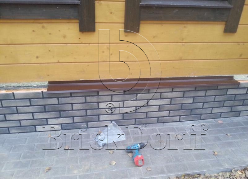 Фасадная и Интерьерная клинкерная плитка под кирпич Cerrad Elewacja Retro brick pepper 245*65*8 мм