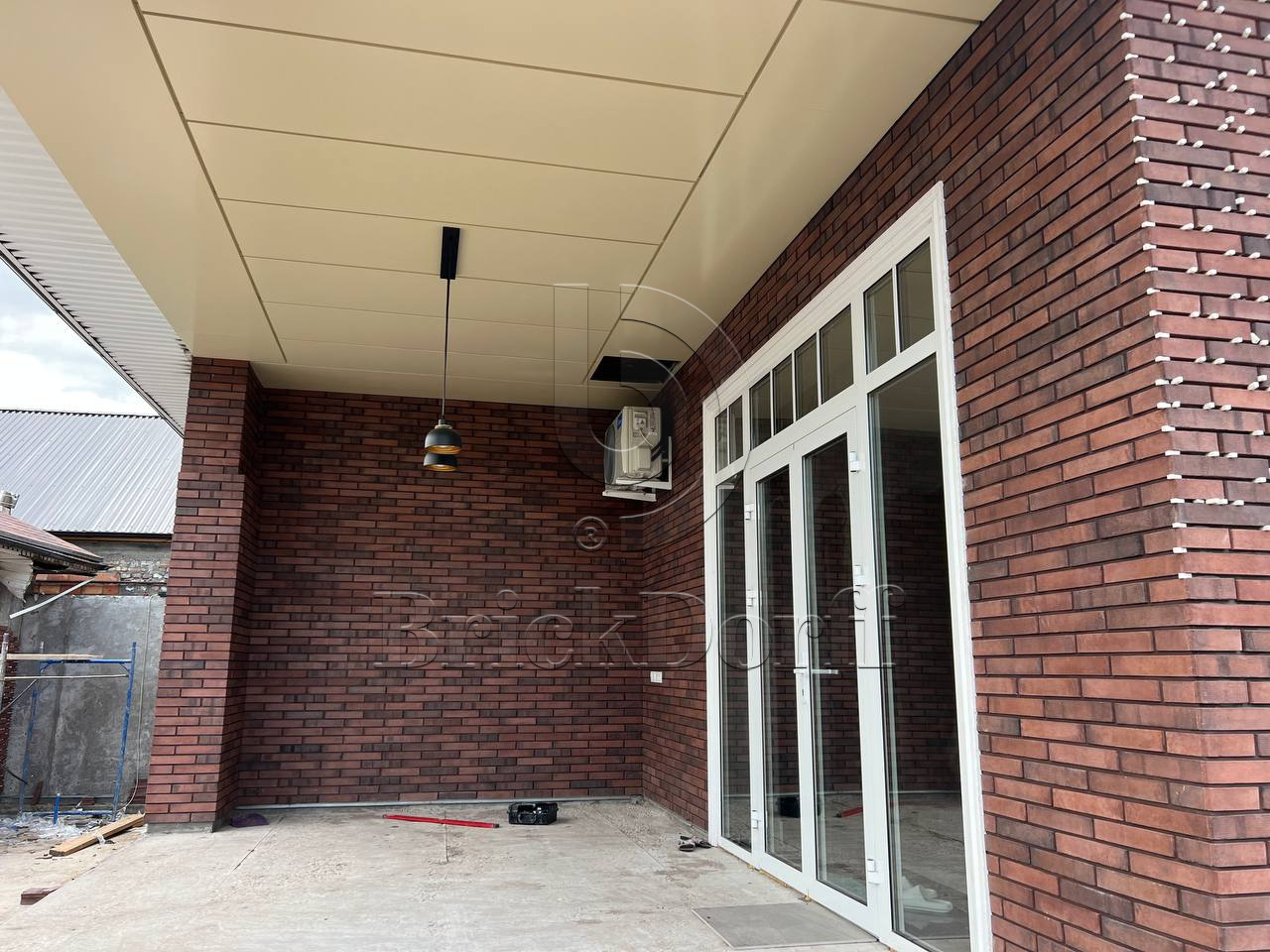 Фасадная ригельная плитка под клинкер Life Brick Римхен 350, 284*51*15 мм