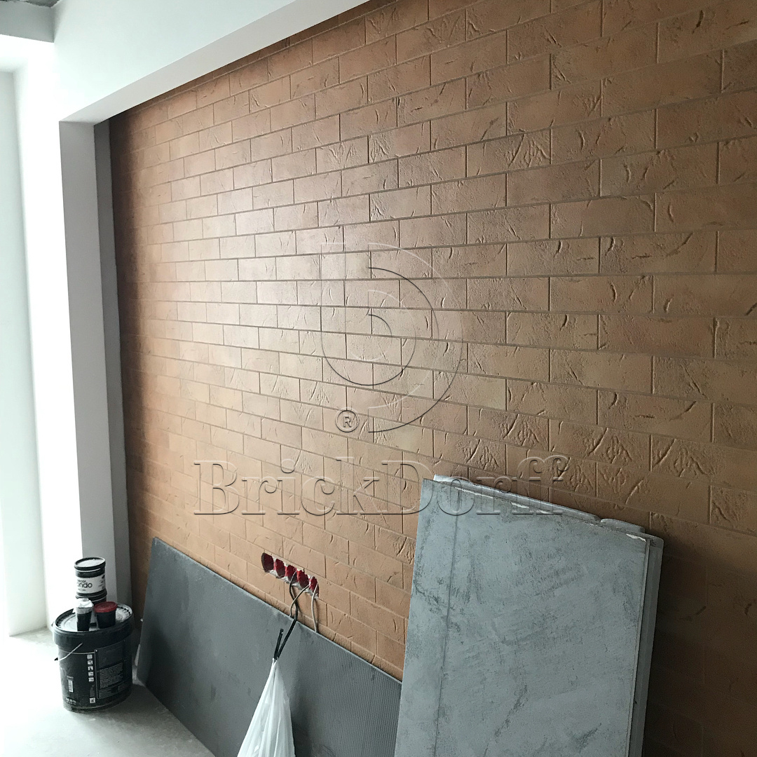 Antik Sandstein, 240*71*8 мм, Клинкерная фасадная плитка облицовочная под кирпич, ABCklinker