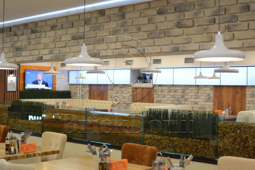 Песчаник 13-05 Фасадный облицовочный декоративный кирпич