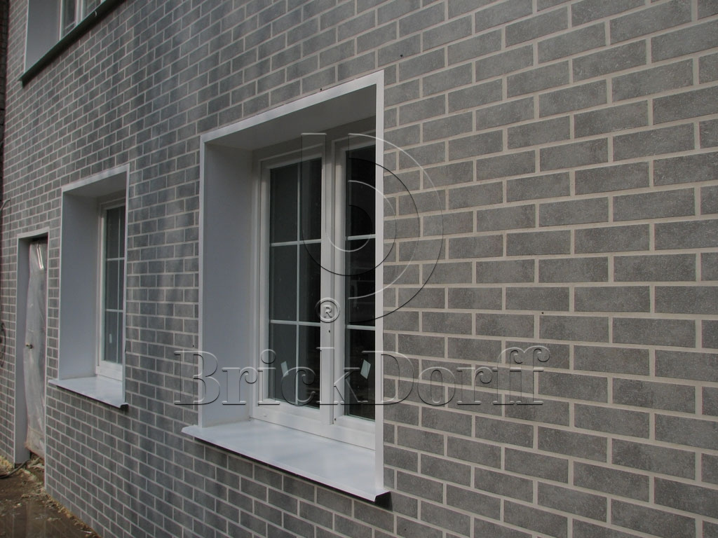 Клинкерная фасадная плитка облицовочная под кирпич ABC Granit Grau, 240*71*10 мм