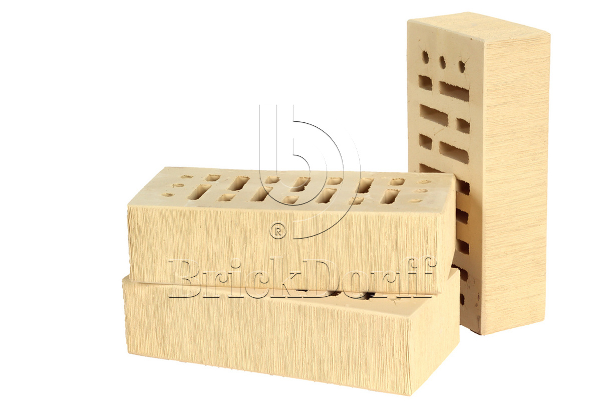 Кирпич клинкерный облицовочный желтый, Lode ASA SARMITE  штриховая, 250*120*65 мм
