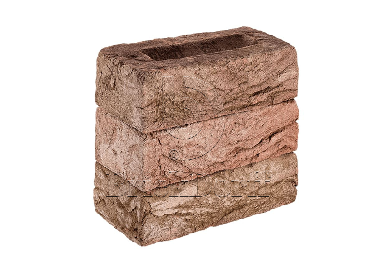 Донские Зори Бережки w121 215*102*65 мм, Кирпич ручной формовки полнотелый, облицовочный