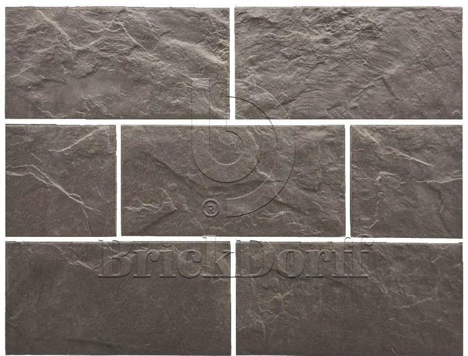 Облицовочная плитка Terra TERRABIG Dark Chocolate крупный формат под камень — архитектурная серия для фасада и интерьера