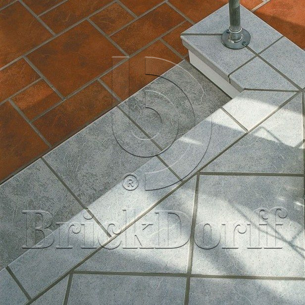 Клинкерная Плитка напольная противоскользящая Stroeher KERAPLATTE ROCCIA 837 marmos 294*294*10 мм