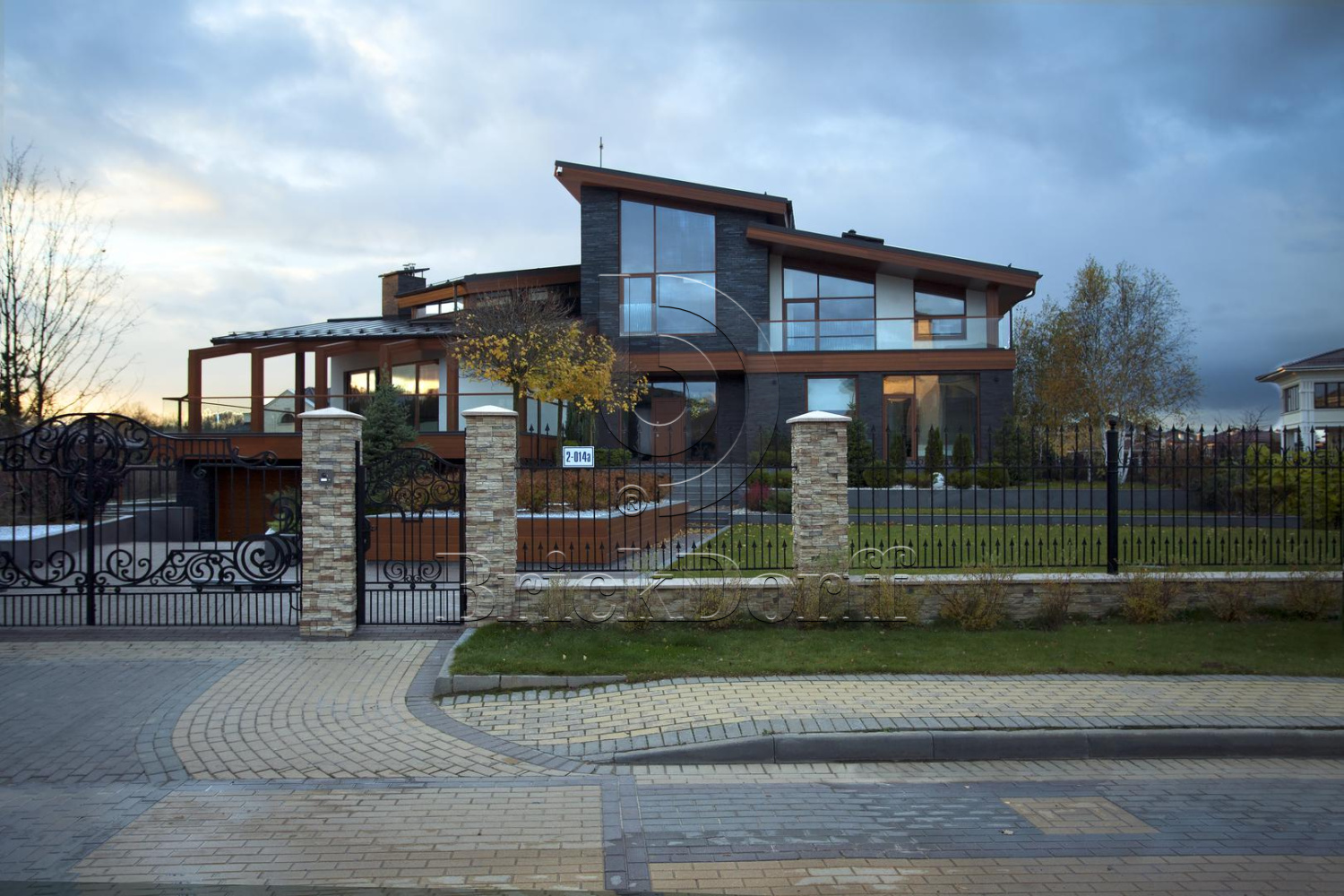 RIEGEL 50 456-schwarz-blau, 490*40*14мм Stroeher Клинкерная фасадная плитка под кирпич ригельная Langformat