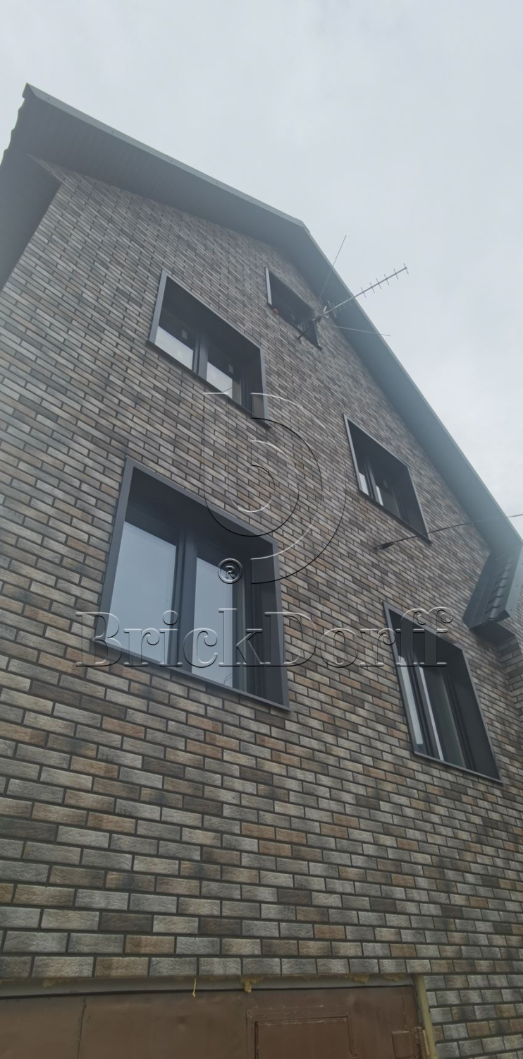 Loft Brick Pepper фасадная термопанель из пенополистирола ППС 100 мм с клинкерной плиткой