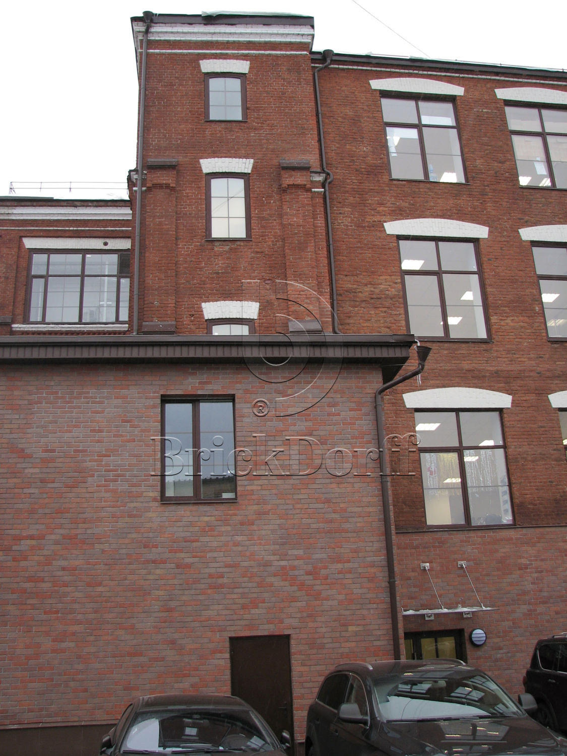 Клинкерная фасадная плитка облицовочная под кирпич Stroeher (Штроер) Keraprotect 416 rotterdam рельефная NF11, 240*71*11 мм