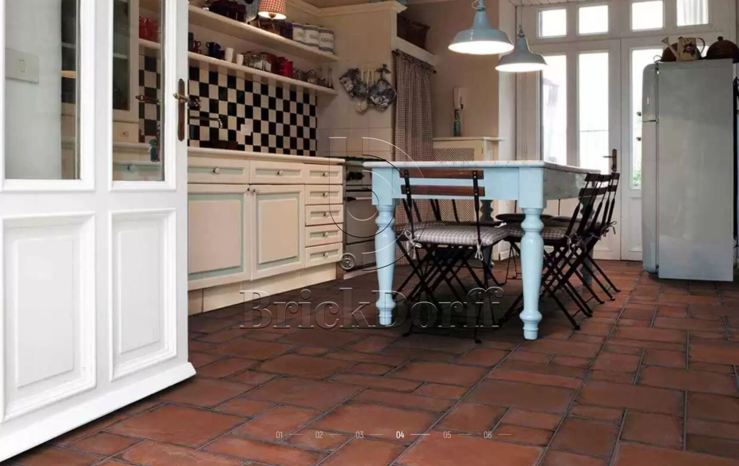 Alhamar ROJO Exagres 330*330*10 мм, напольная клинкерная плитка противоскользящая