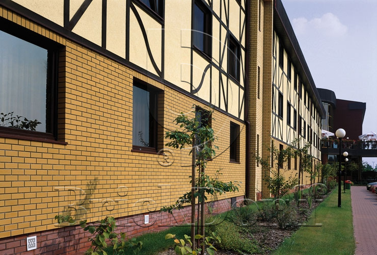 Lode SAHARA гладкий, 250*120*65 мм, Печной Кирпич керамический пустотелый, желтый