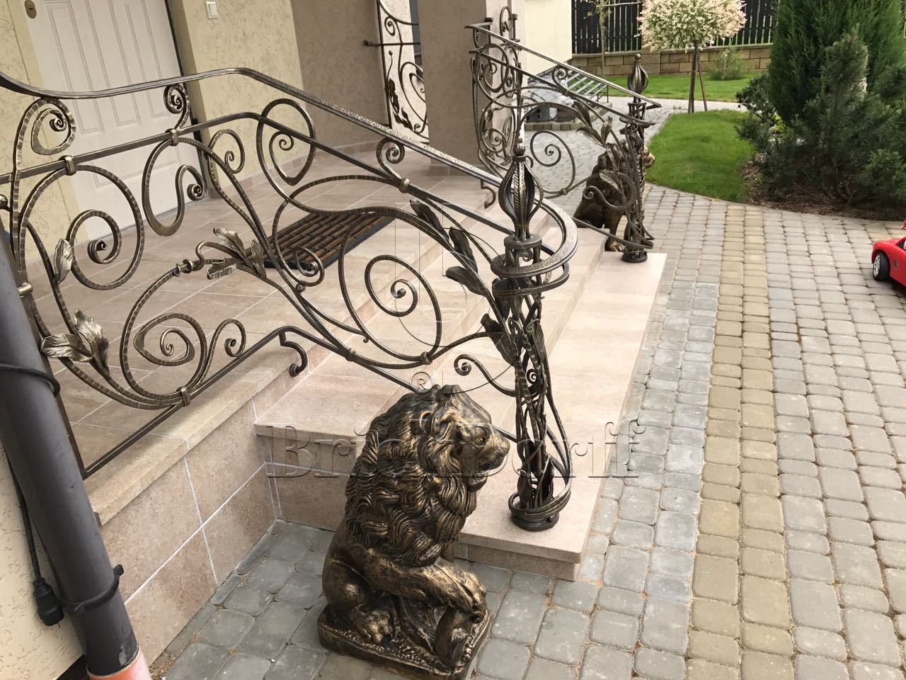 Клинкерная Ступень лофт Угловая противоскользящая плитка Stroeher KERAPLATTE EPOS 955 eres 340*340*35*11 мм