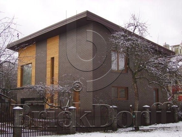 NATURAL BROWN 245X66х7,4 мм Клинкерная фасадная плитка под кирпич облицовочная коричневая