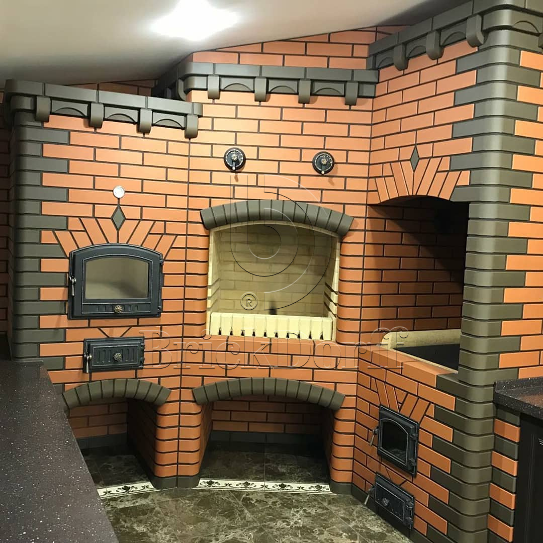 12.101700L Кирпич керамический полнотелый Печной Lode Janka гладкий, 250*85*65 мм