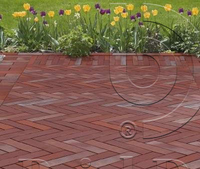 Тротуарная плитка / брусчатка Клинкерная красная LHL klinker ALT CLASSIC 200*48.5*51 мм