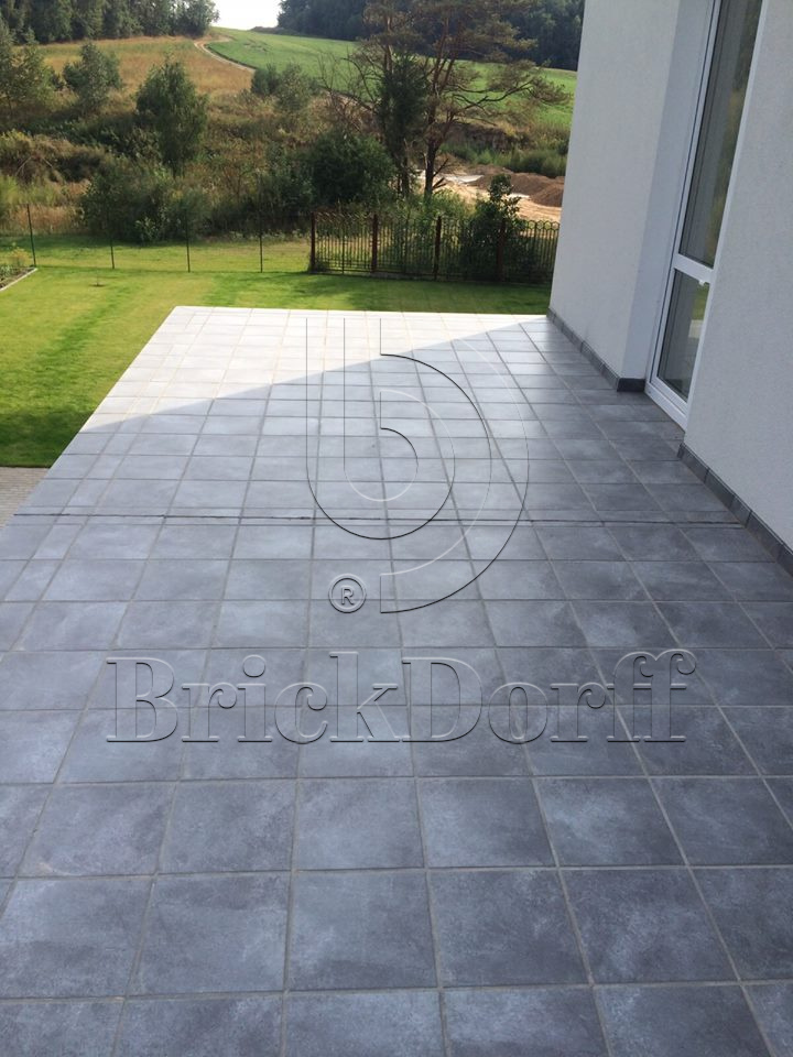 Клинкерная Ступень лофт противоскользящая плитка Stroeher KERAPLATTE AERA X 710 crio 394*340*35*11 мм