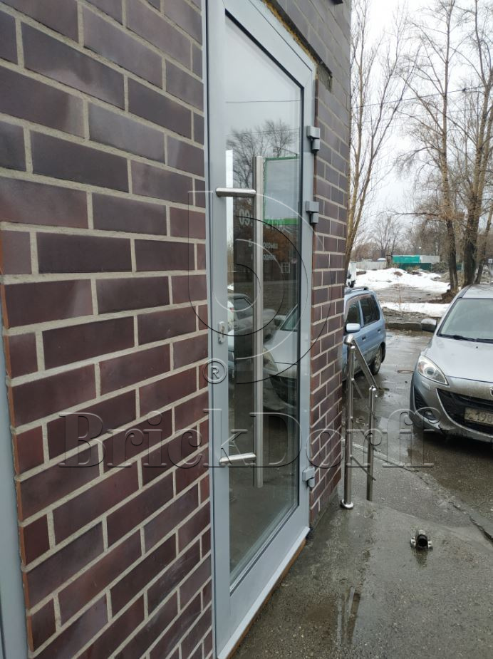 Клинкерная фасадная плитка облицовочная под кирпич ABC Aubergine 240*52*10 мм