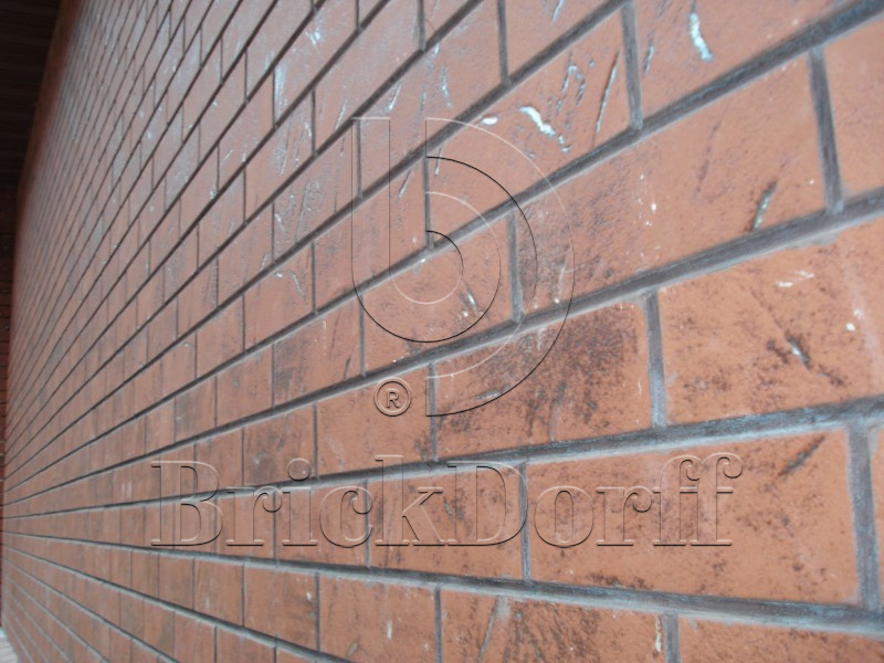 Фасадная Термопанель из пенополистирола ППС 60 мм с клинкерной плиткой Austria Kitzbuhel 240*71*8 мм терракотовая