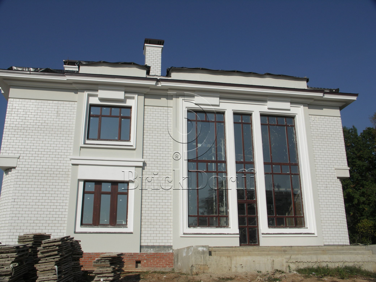 Клинкерная фасадная плитка облицовочная под кирпич ABC Piz Tasna glatt, 240*52*10 мм