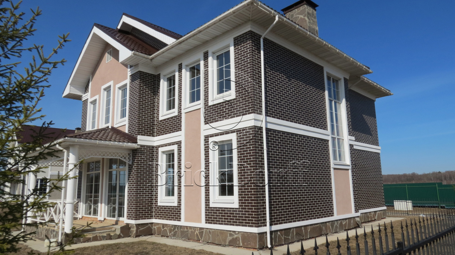 Objekta Braun genarbt, 240*71*10 мм, Клинкерная фасадная плитка облицовочная под кирпич ABCklinker