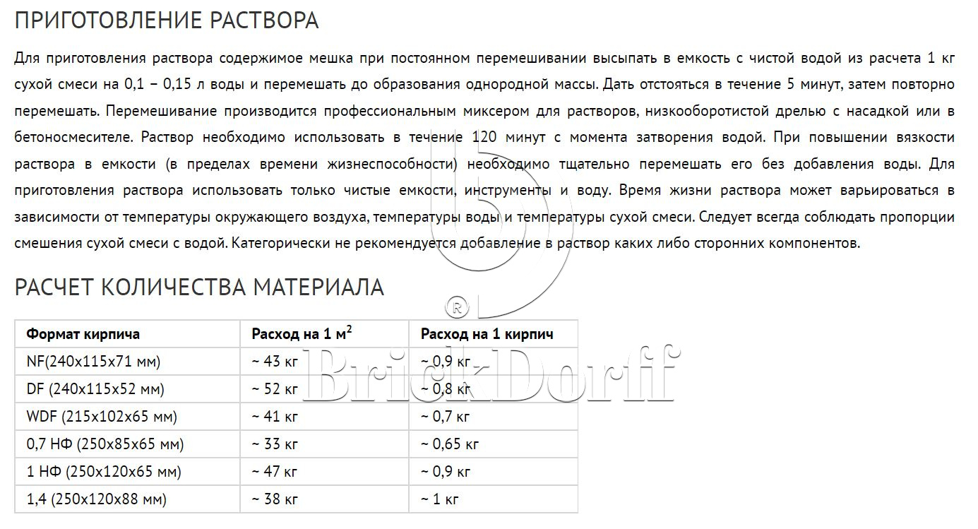 Кладочный раствор цветной для кирпича Perfekta Линкер Эксперт желтый, 50 кг