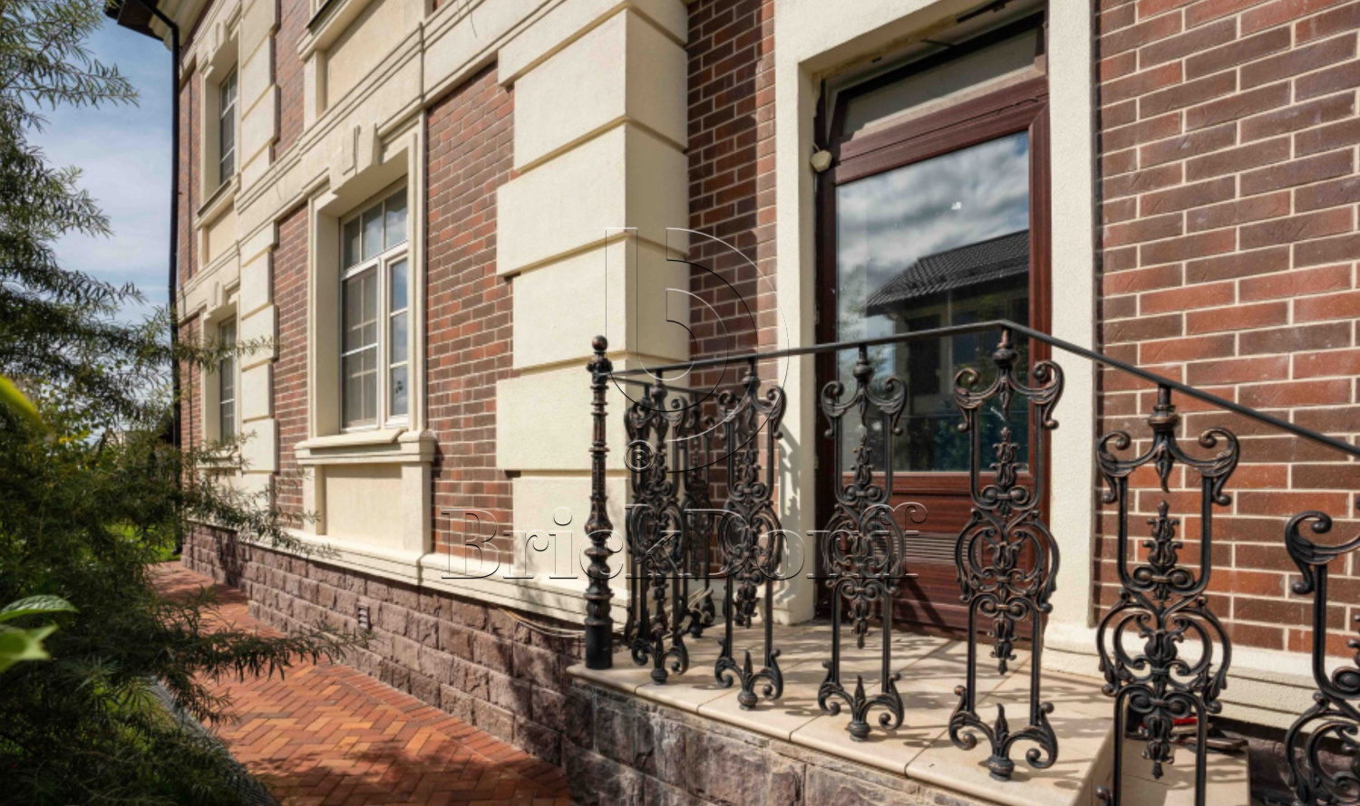 ABC Rotbunt Struktur besandet, 240*52*8 мм Клинкерная фасадная плитка облицовочная под кирпич