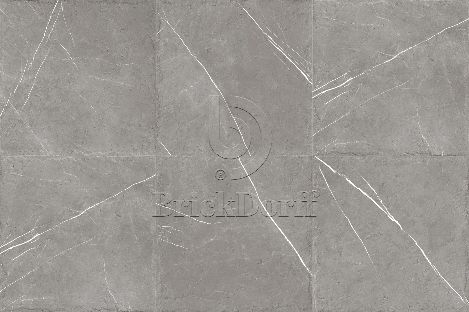 Тротуарная плитка уличная, противоскользящая Forte Dei Marmi Elegant Grey lastra 20мм, 600х600х20 мм