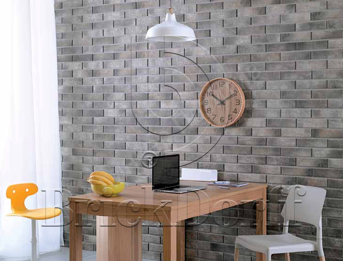 Фасадная и Интерьерная клинкерная плитка под кирпич Cerrad Elewacja Loft brick pepper 245*65*8 мм