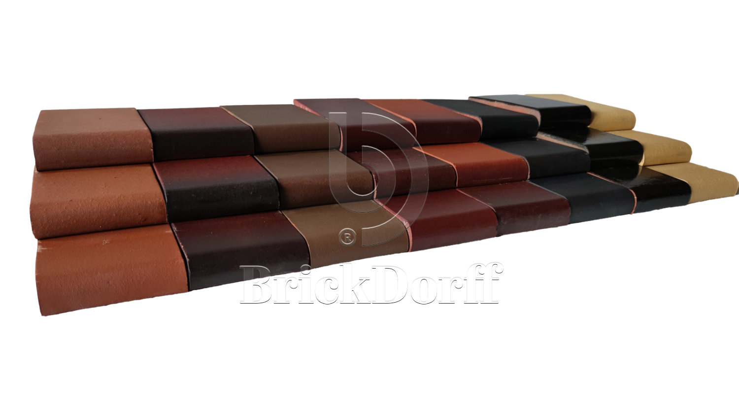 280*110*25 мм ОК28 коричневый Клинкерный подоконник - фасад дома ZG Klinker