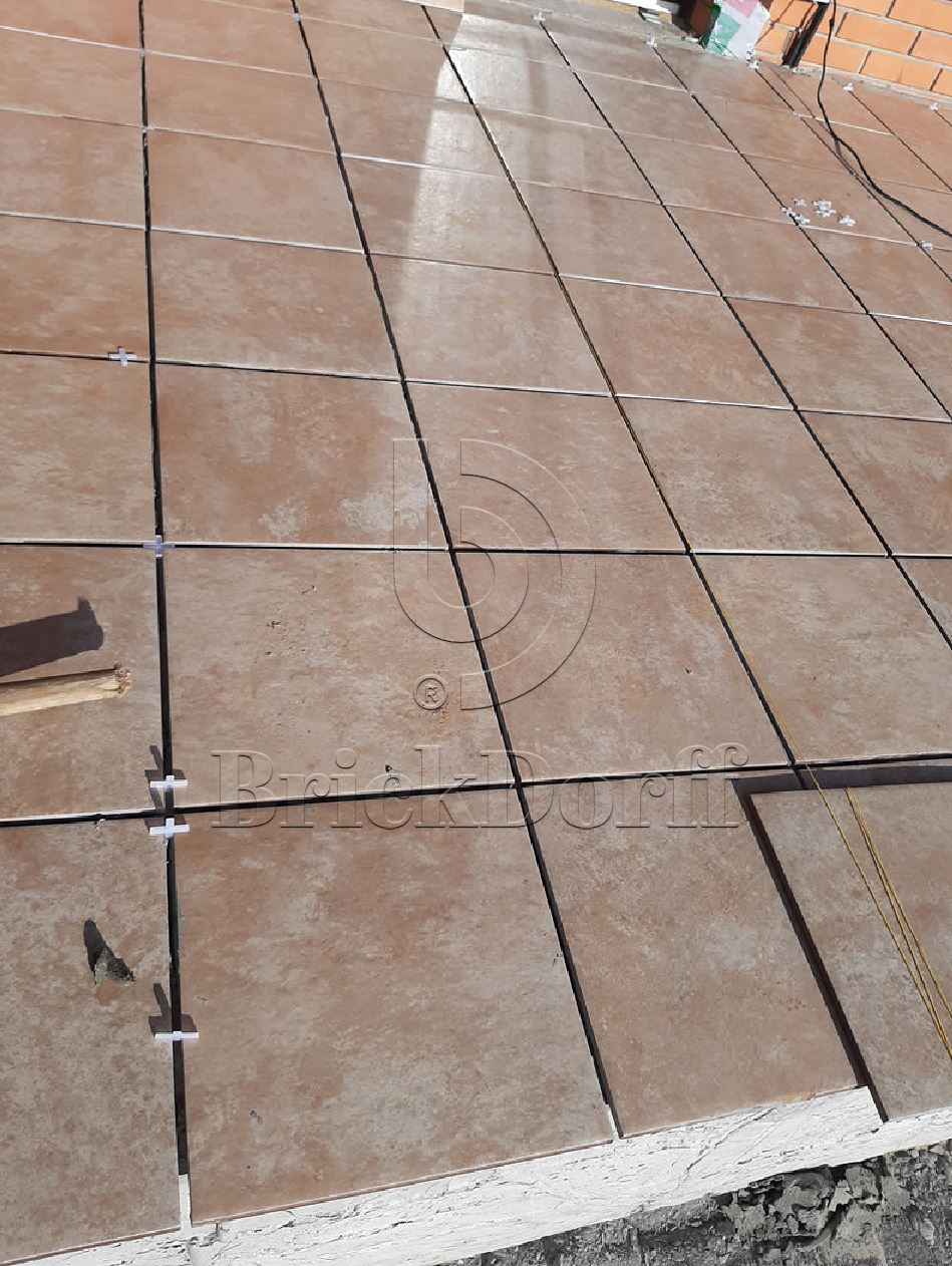 Клинкерная плитка Ilario Beige 300x300x11 – для улицы, террасы, крыльца, лестницы, морозостойкая